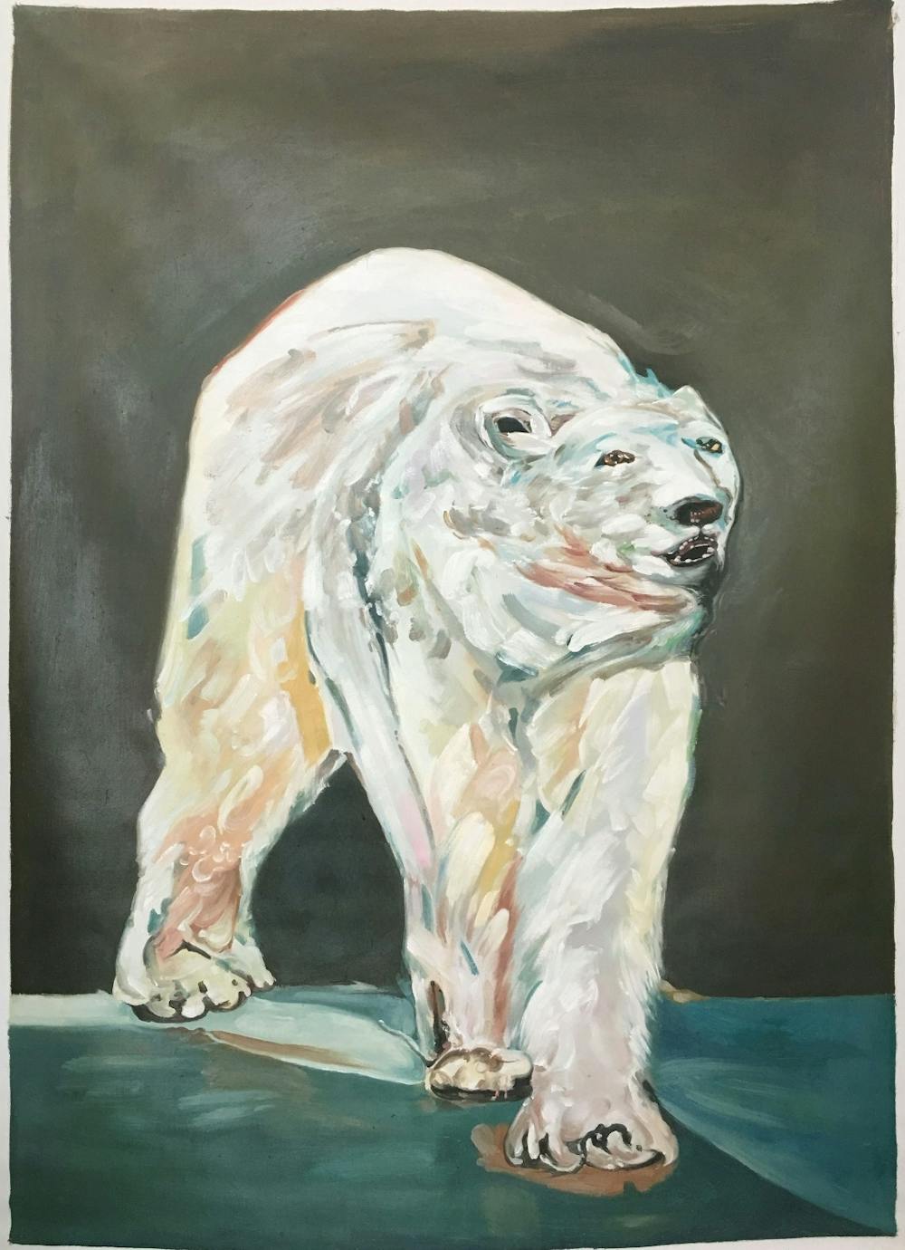 Artist-Rendered Painting