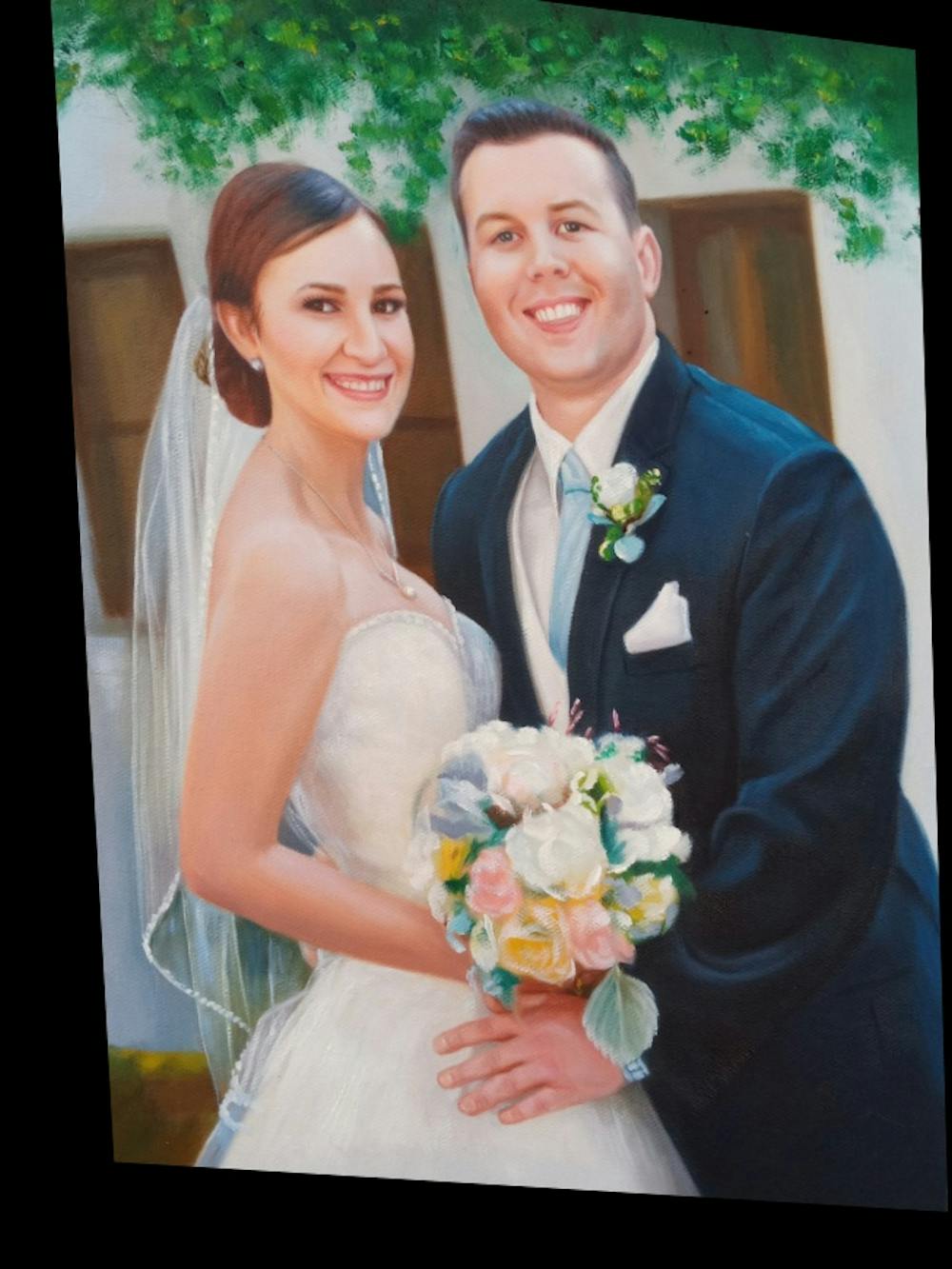 Artist-Rendered Painting