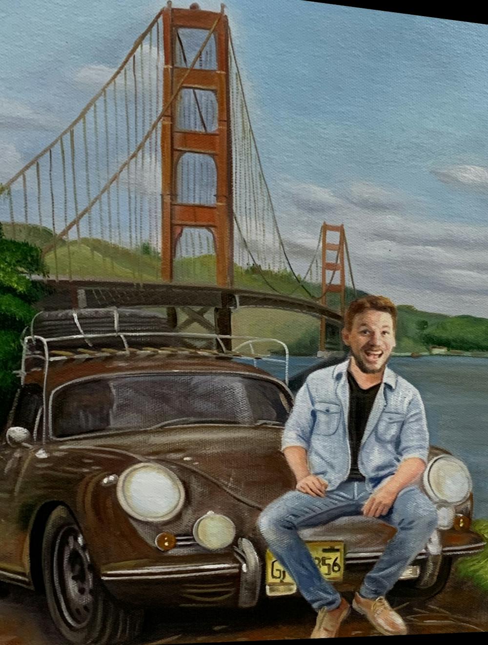 Artist-Rendered Painting