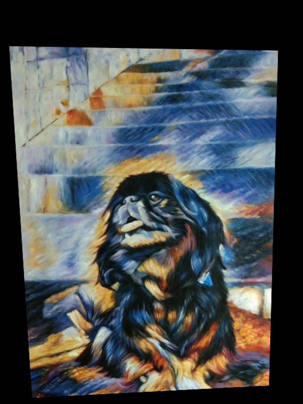 Artist-Rendered Painting