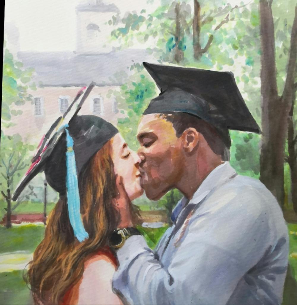 Artist-Rendered Painting