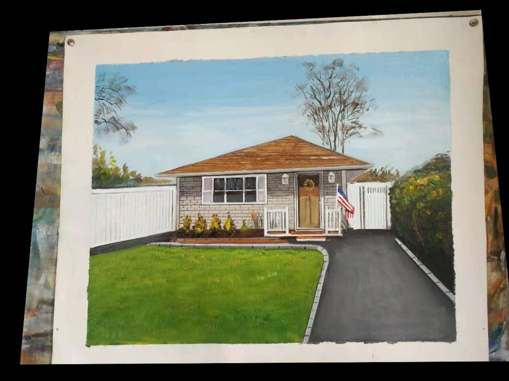 Artist-Rendered Painting