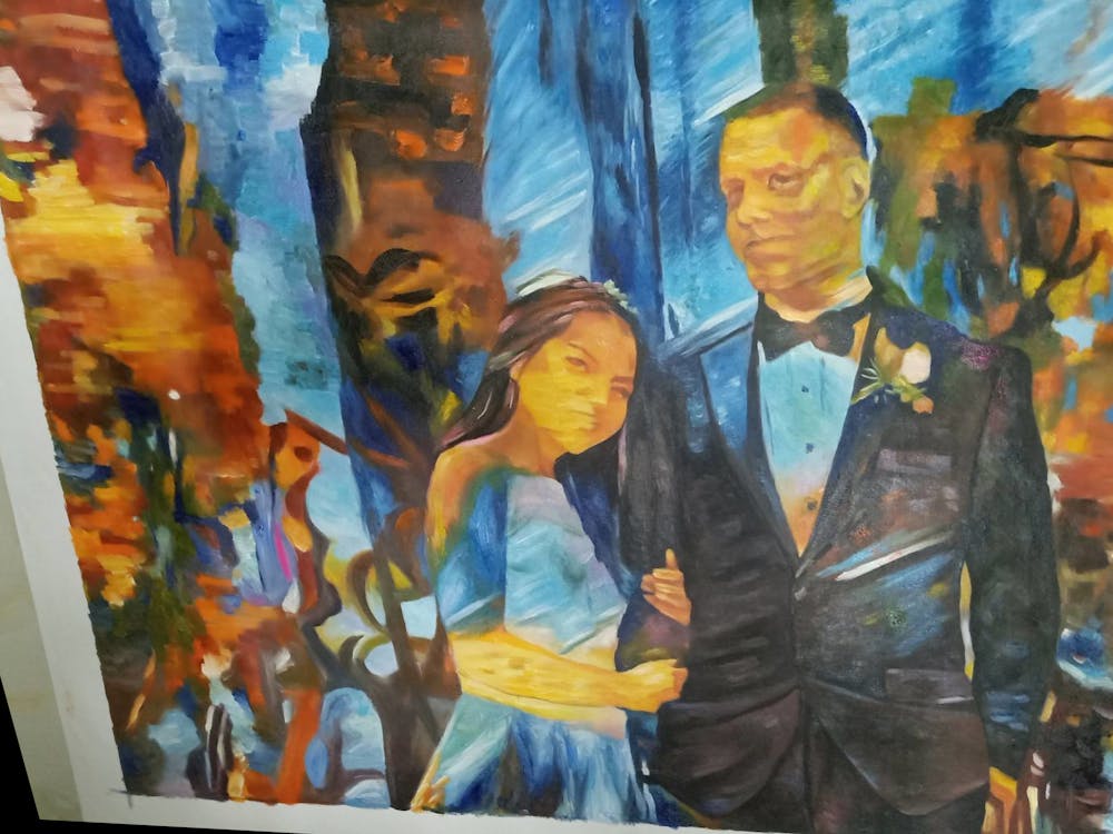 Artist-Rendered Painting