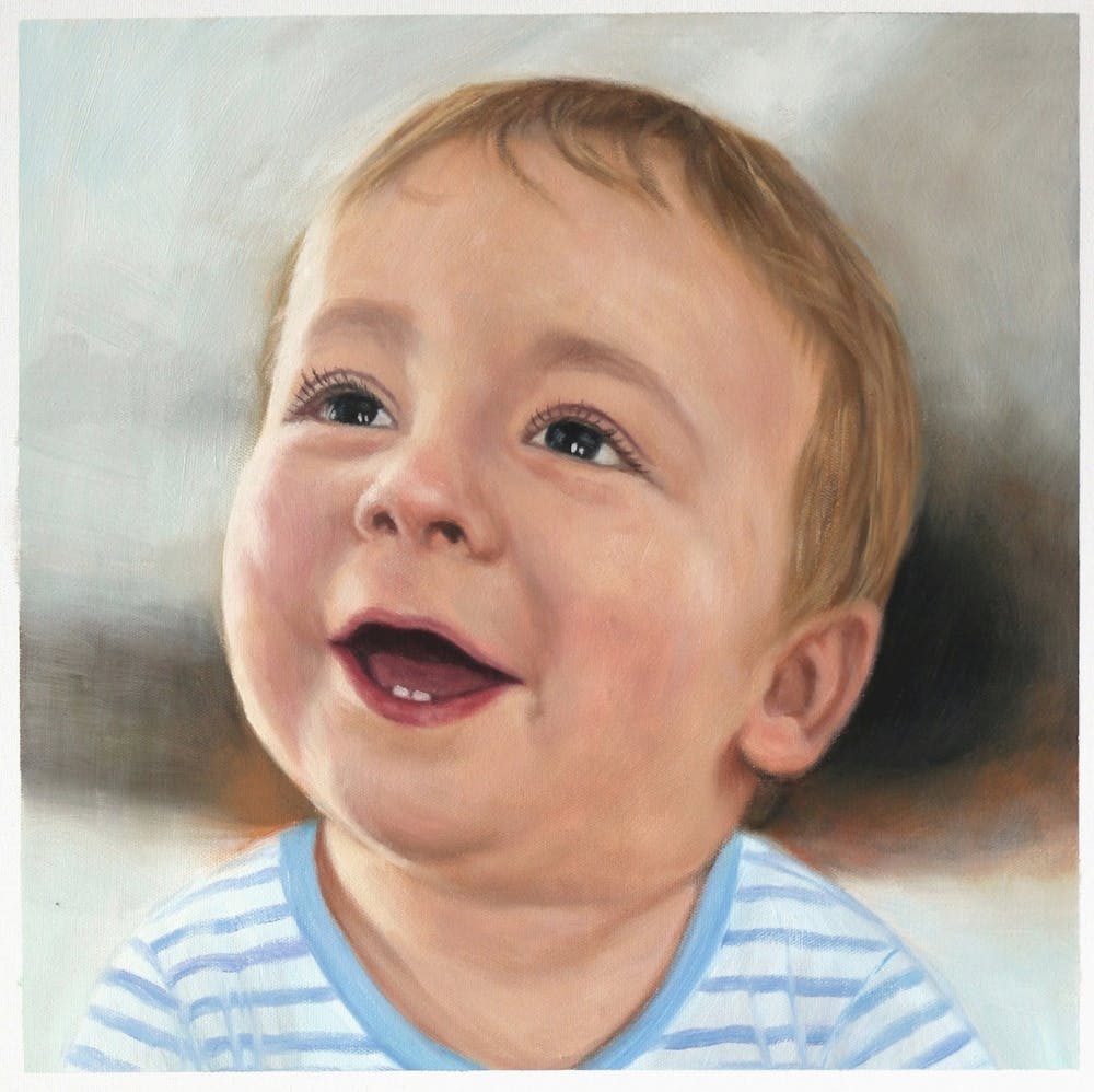 Artist-Rendered Painting