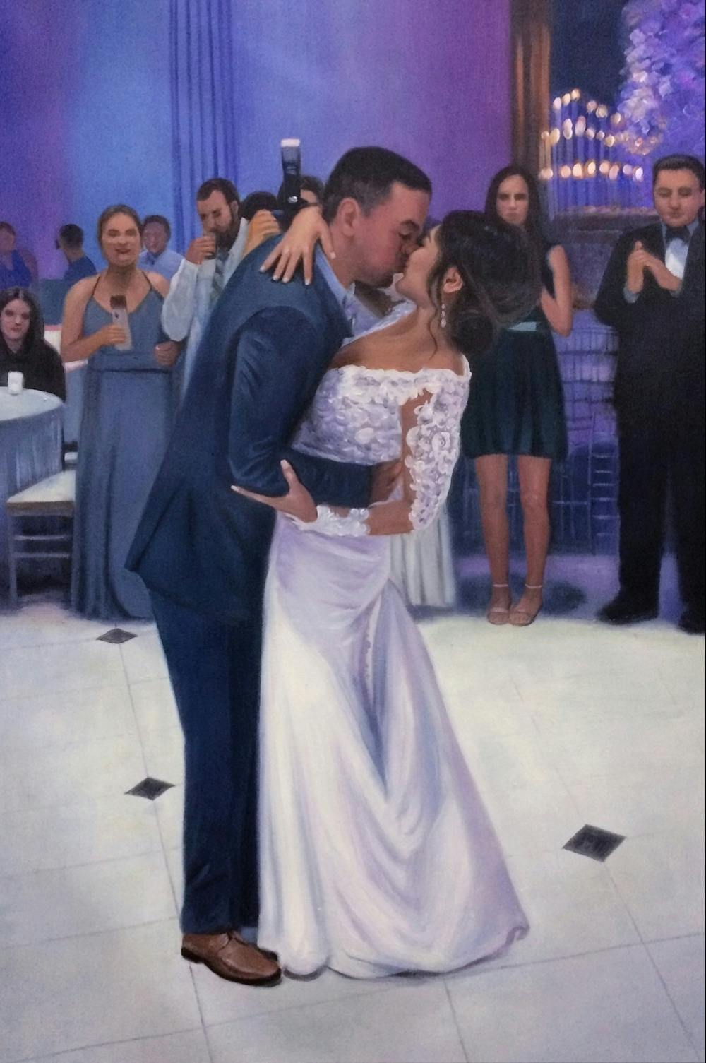 Artist-Rendered Painting