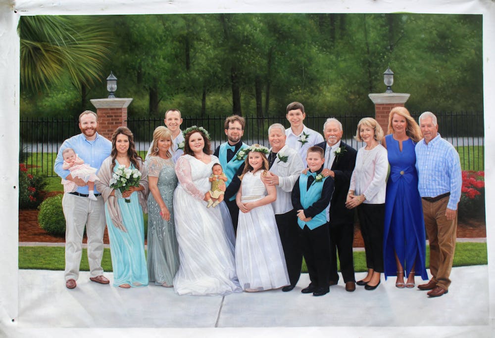 Artist-Rendered Painting