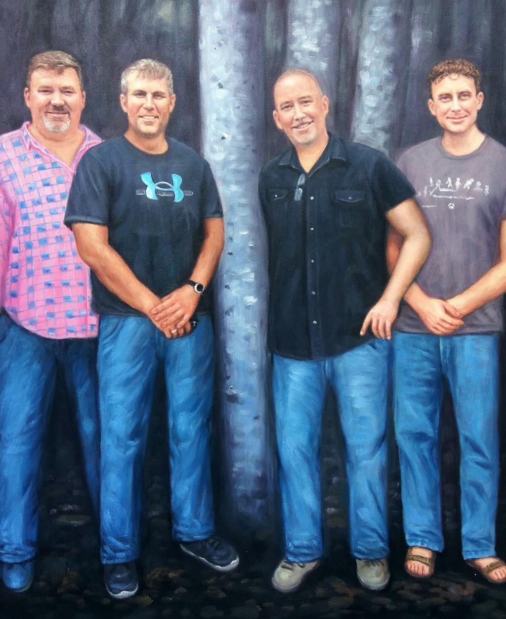 Artist-Rendered Painting