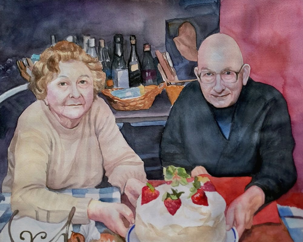 Artist-Rendered Painting