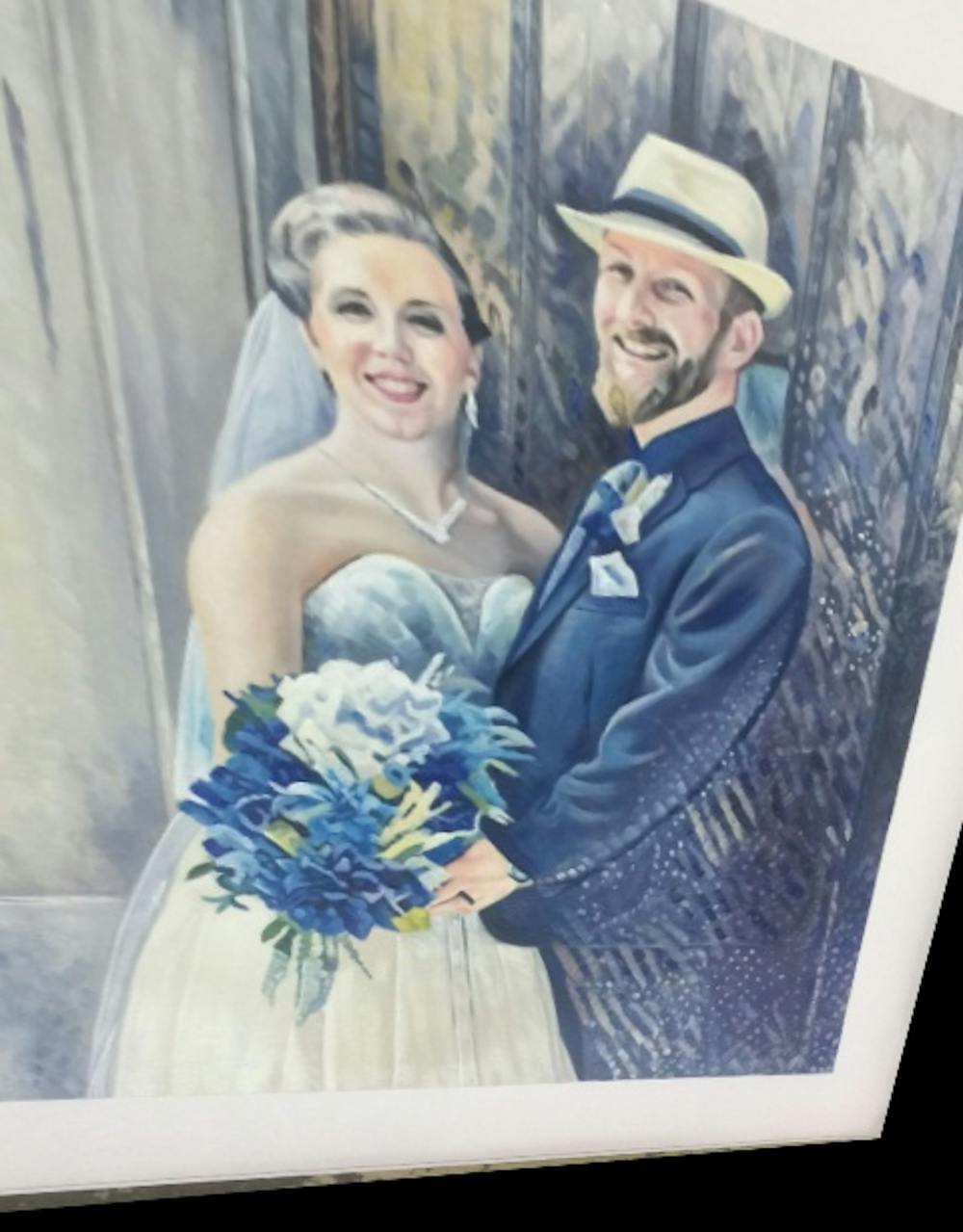 Artist-Rendered Painting