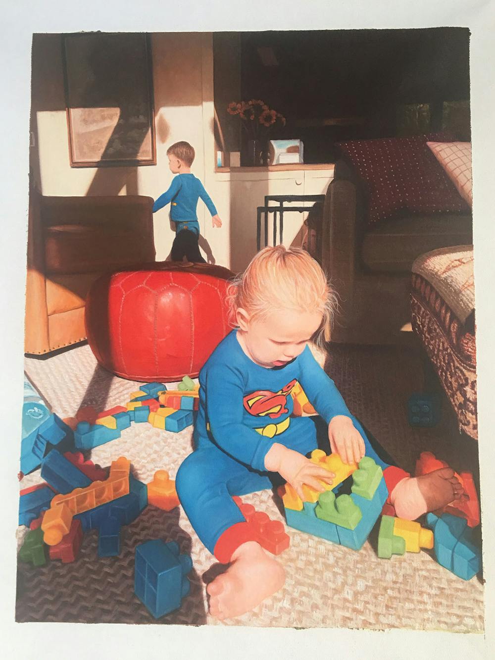 Artist-Rendered Painting