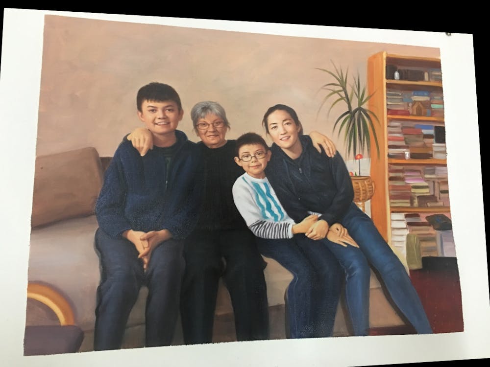 Artist-Rendered Painting