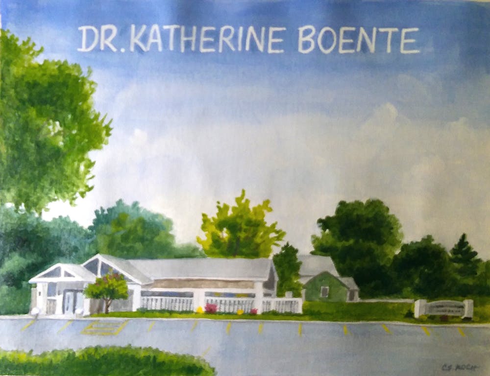 Artist-Rendered Painting