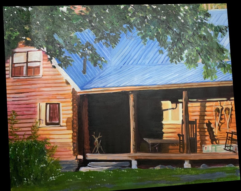 Artist-Rendered Painting