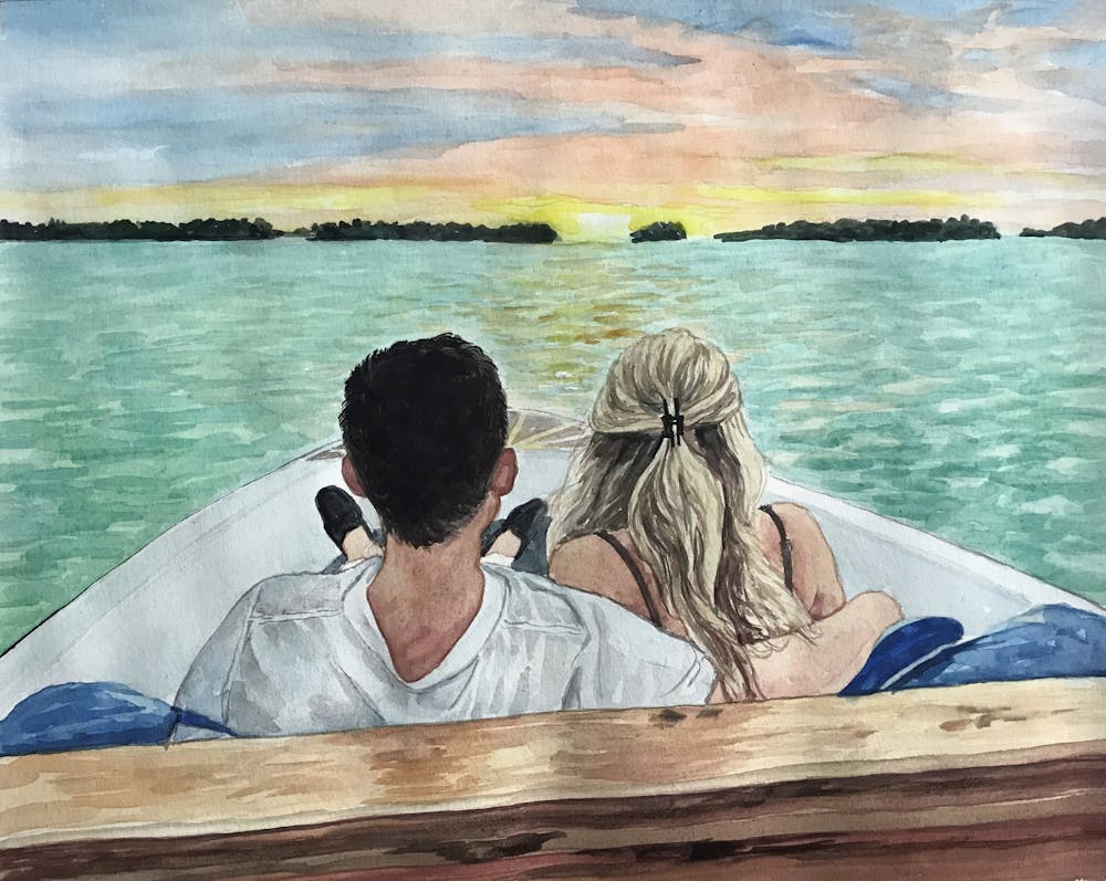 Artist-Rendered Painting