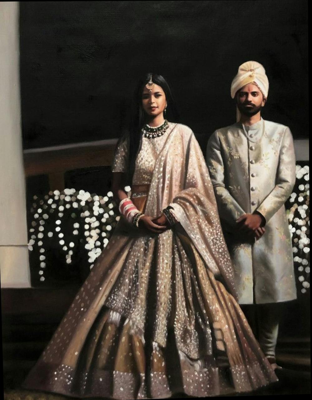 Artist-Rendered Painting