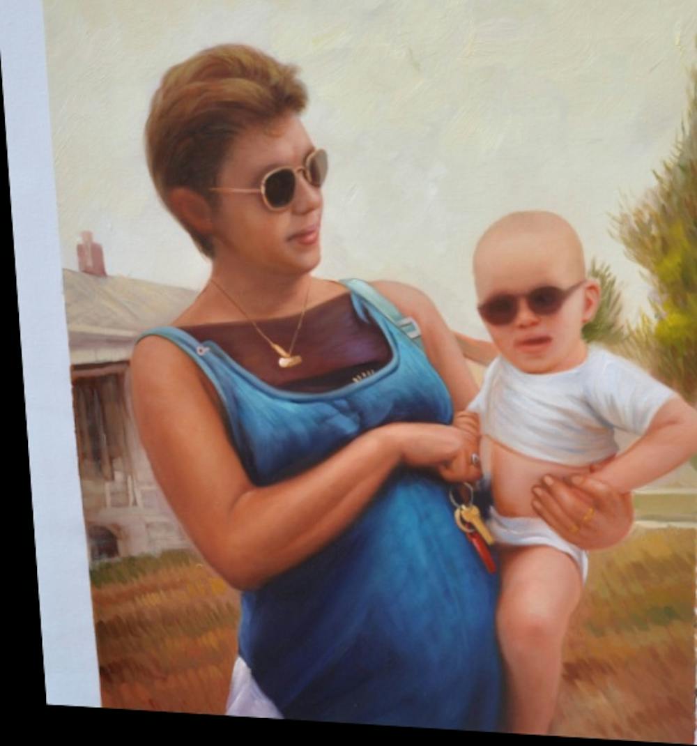 Artist-Rendered Painting