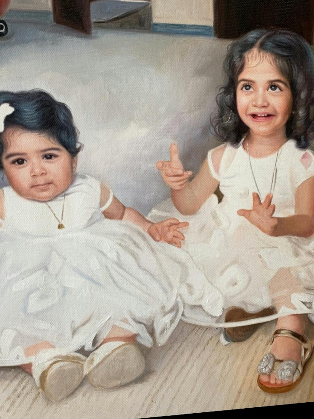 Artist-Rendered Painting