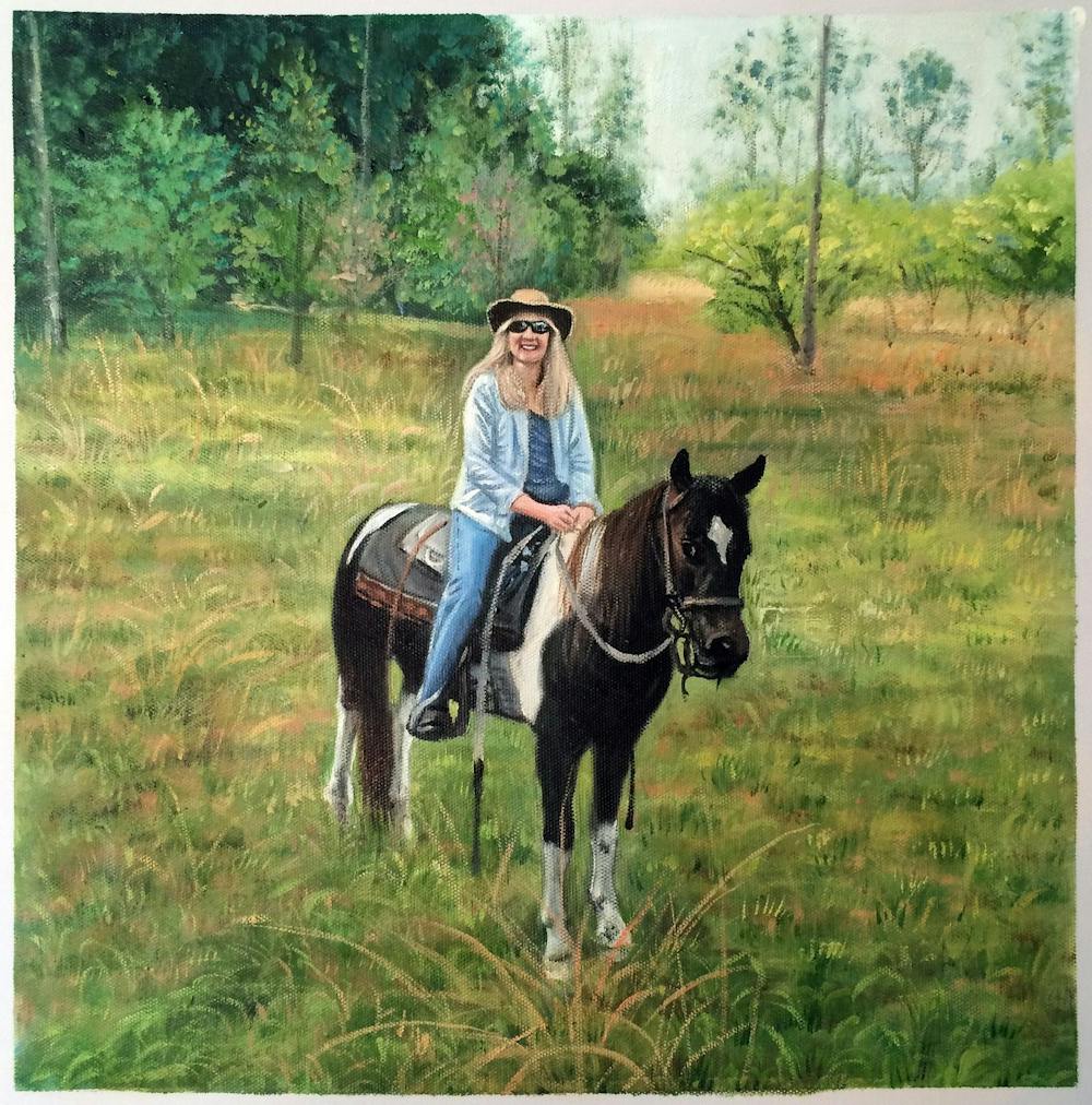 Artist-Rendered Painting