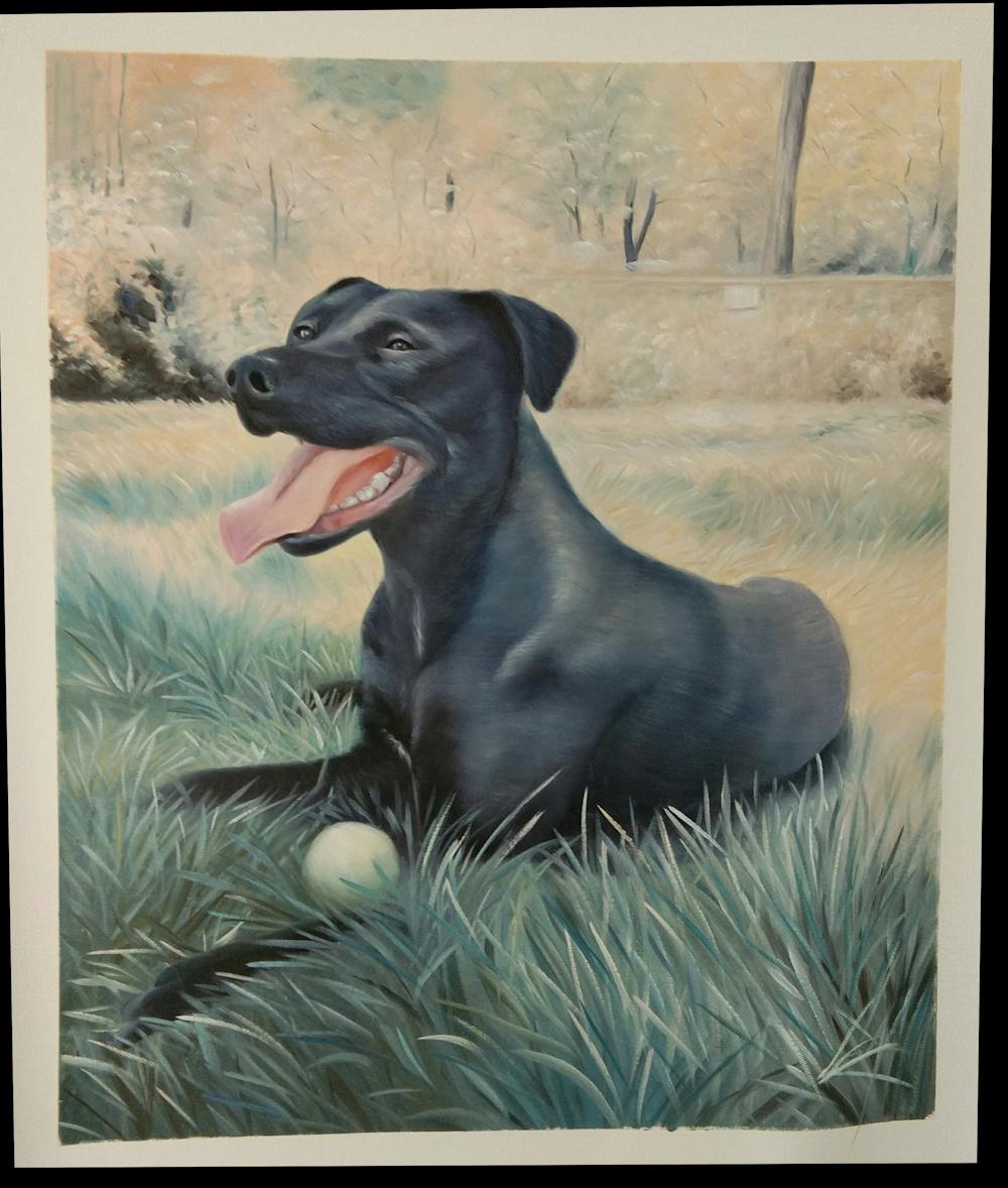 Artist-Rendered Painting