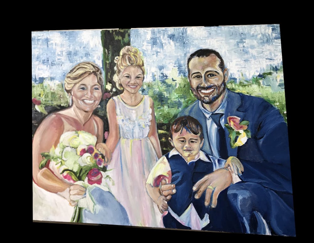 Artist-Rendered Painting