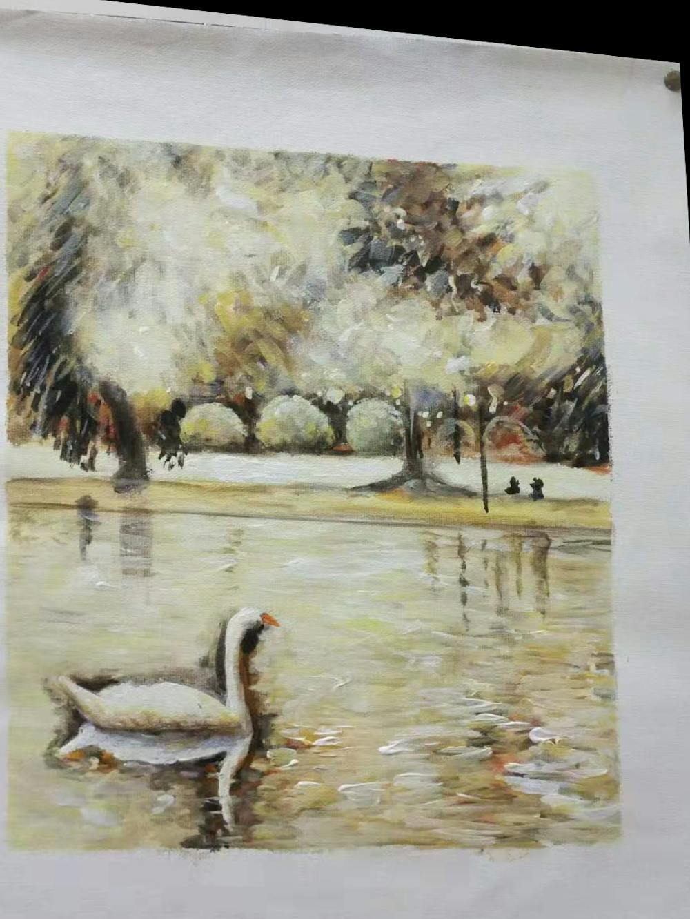 Artist-Rendered Painting