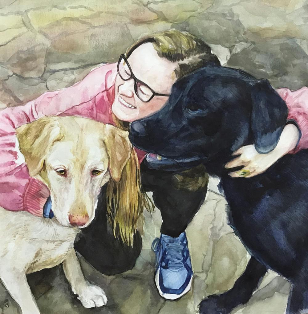 Artist-Rendered Painting