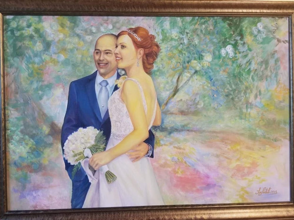 Artist-Rendered Painting