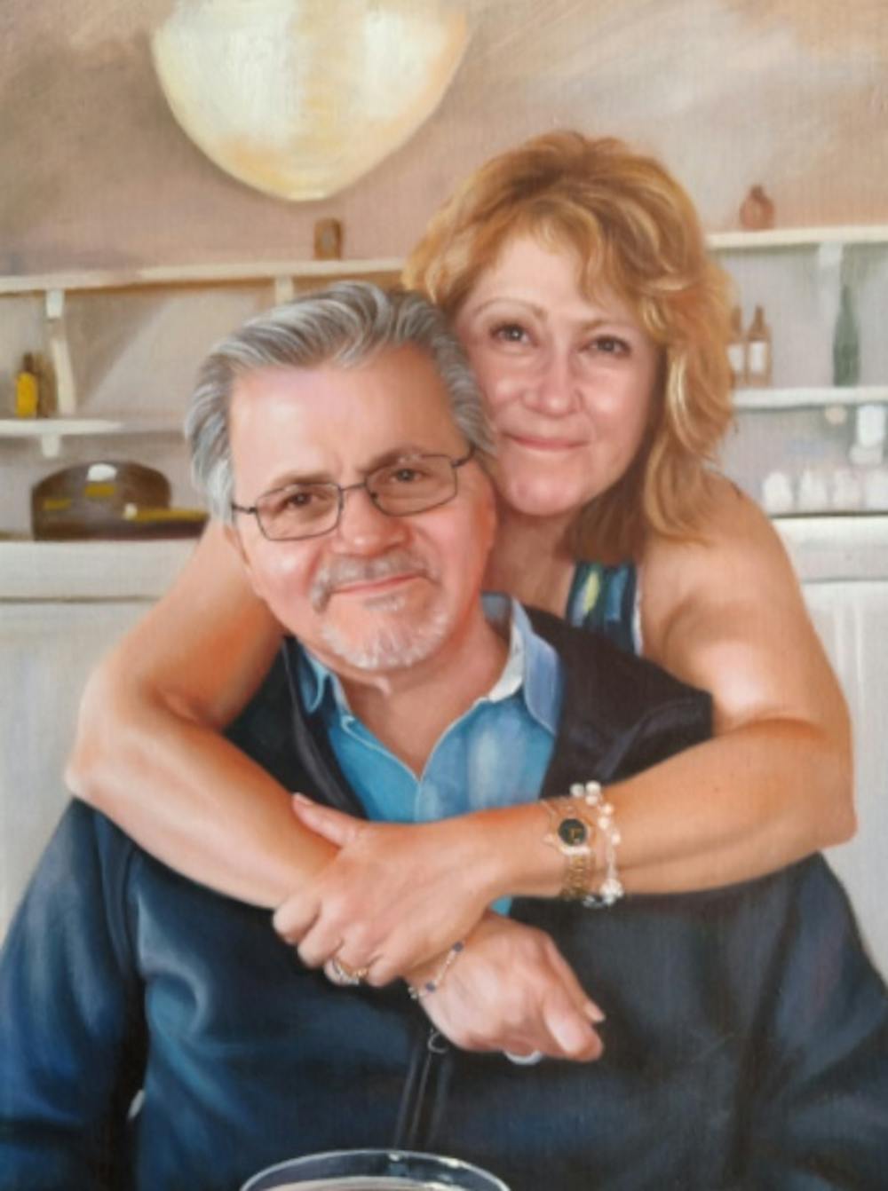 Artist-Rendered Painting