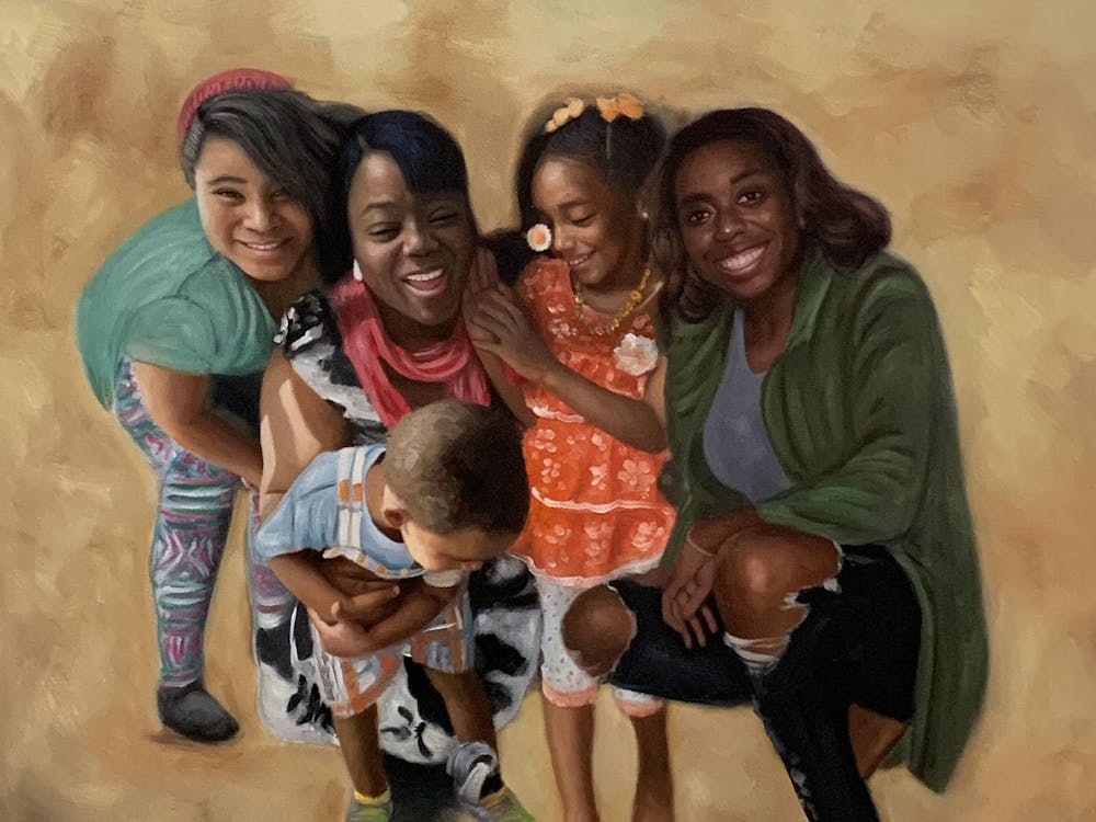 Artist-Rendered Painting