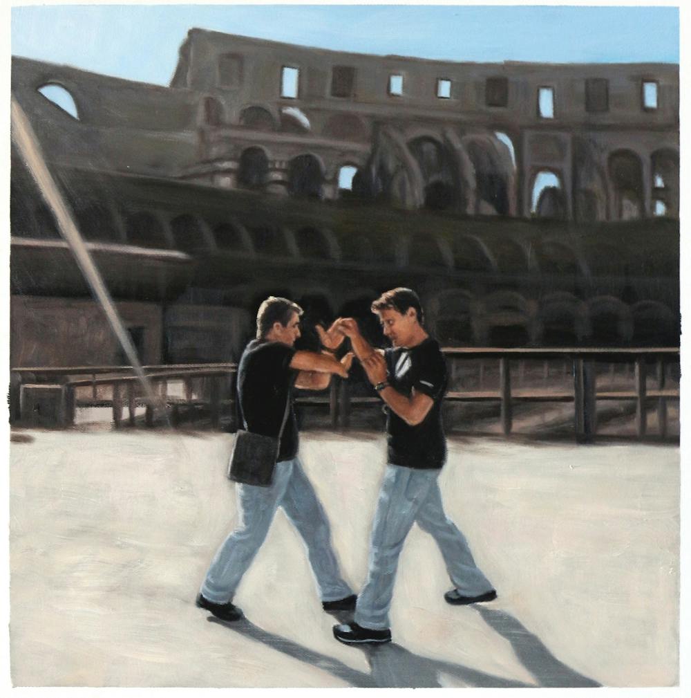 Artist-Rendered Painting