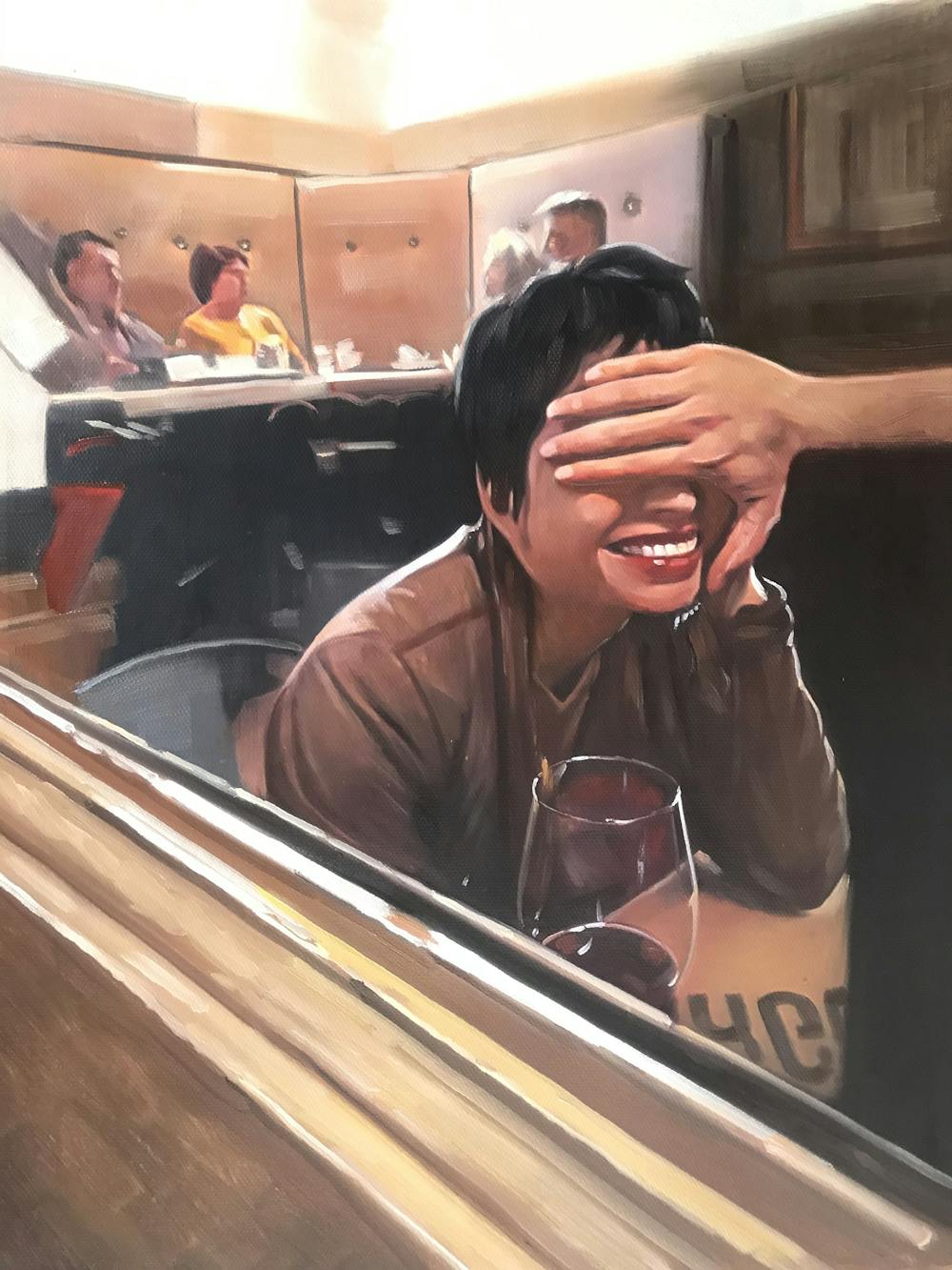 Artist-Rendered Painting