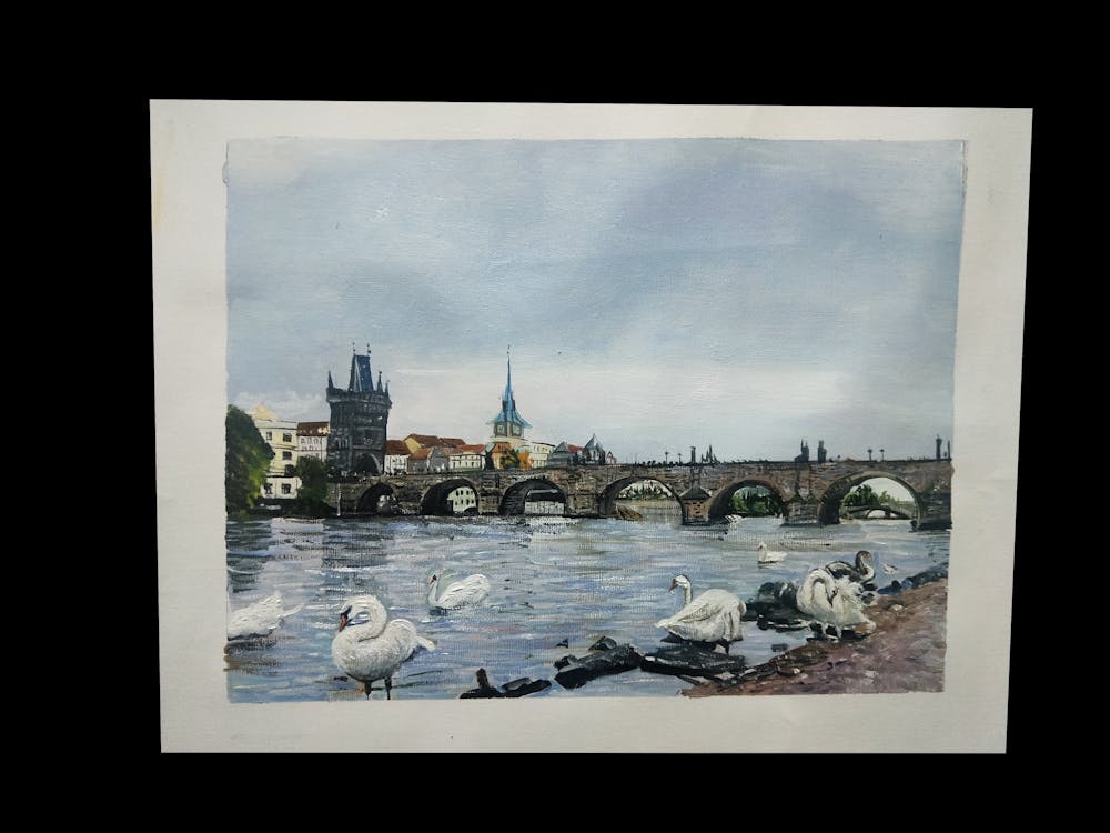 Artist-Rendered Painting