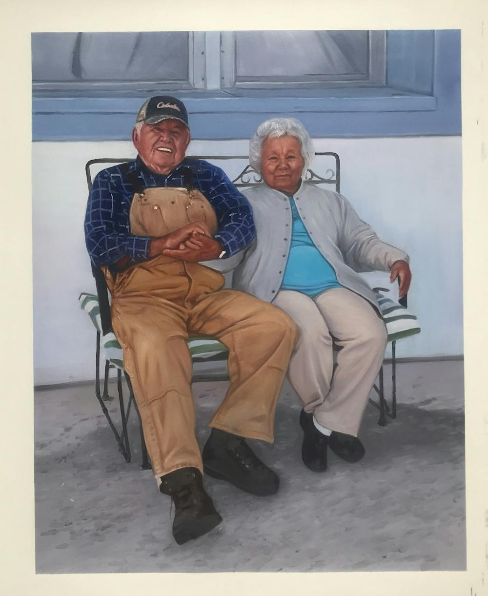 Artist-Rendered Painting