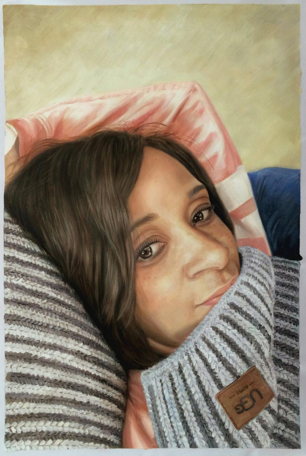 Artist-Rendered Painting