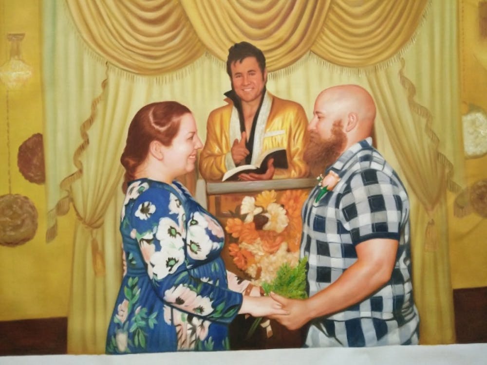 Artist-Rendered Painting