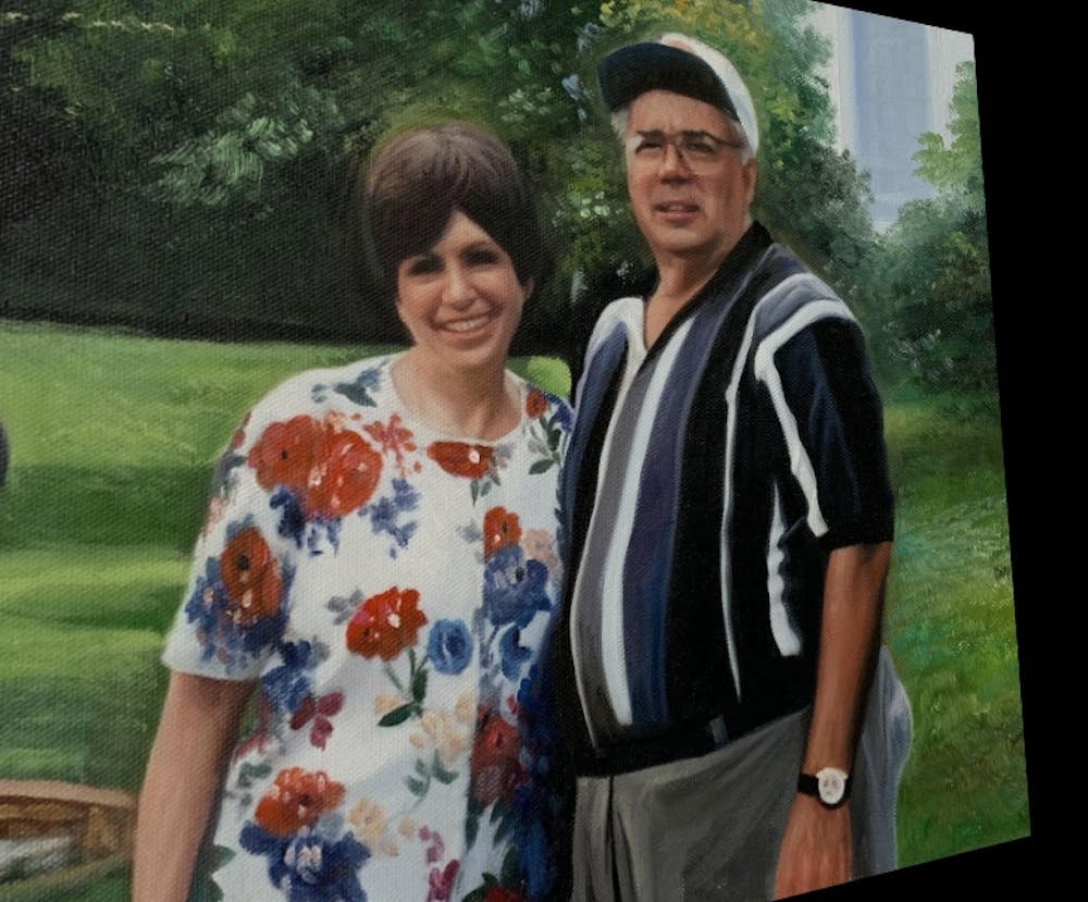 Artist-Rendered Painting