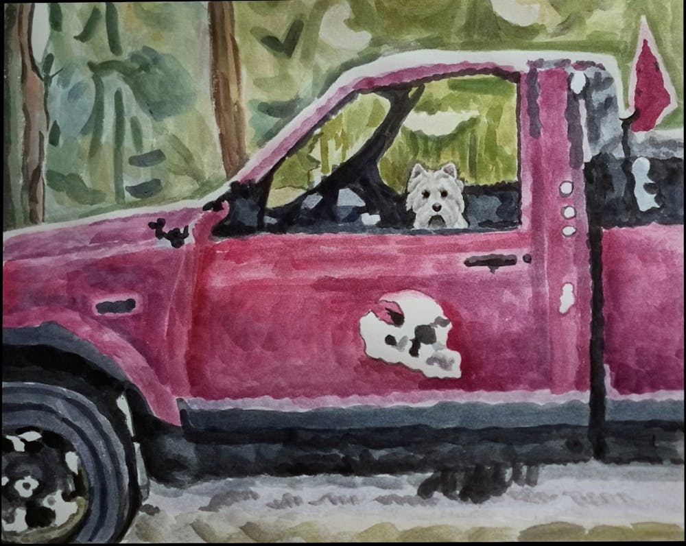 Artist-Rendered Painting