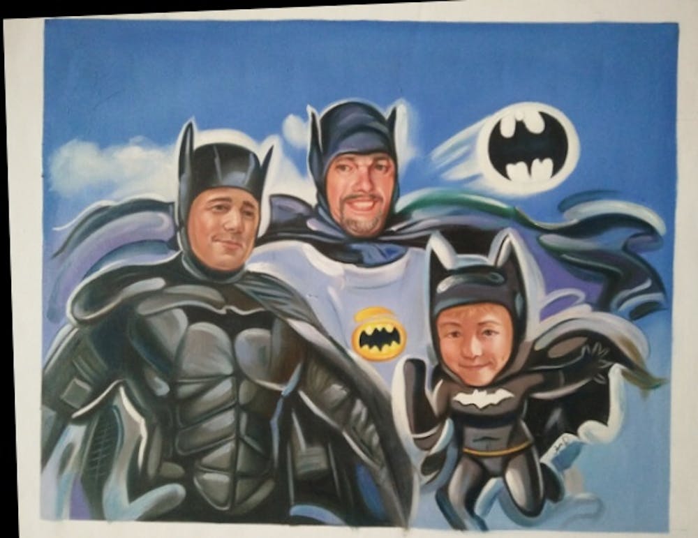 Artist-Rendered Painting