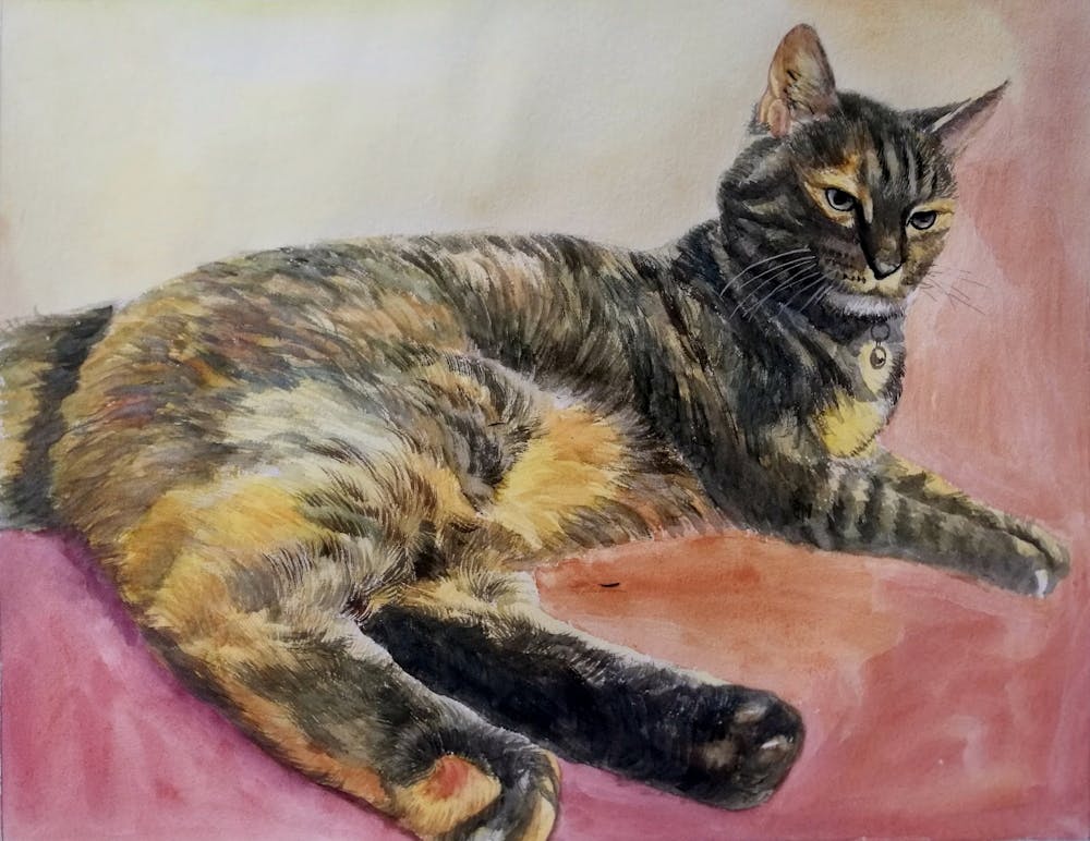 Artist-Rendered Painting