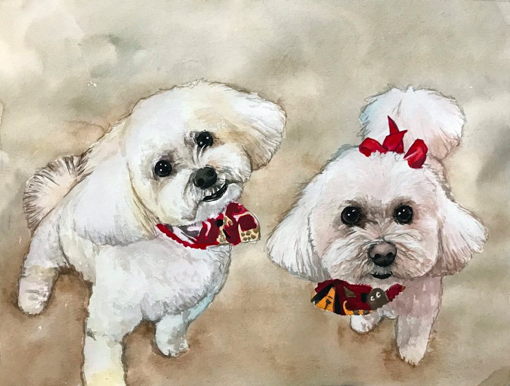 Artist-Rendered Painting