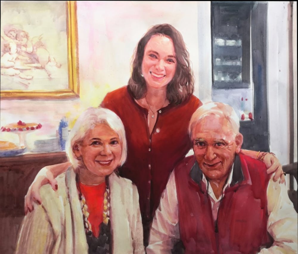 Artist-Rendered Painting