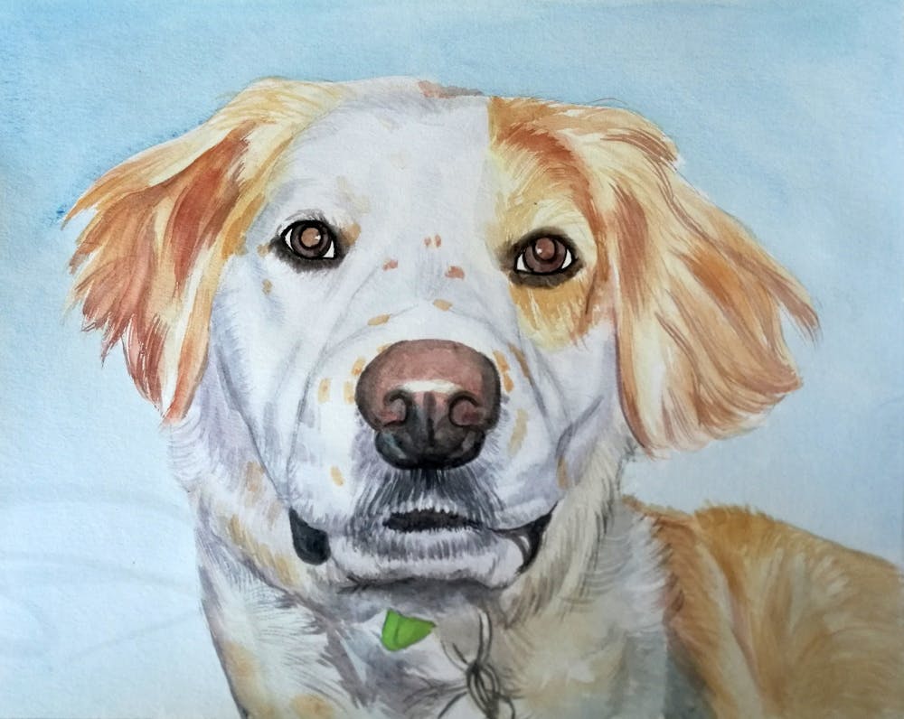 Artist-Rendered Painting