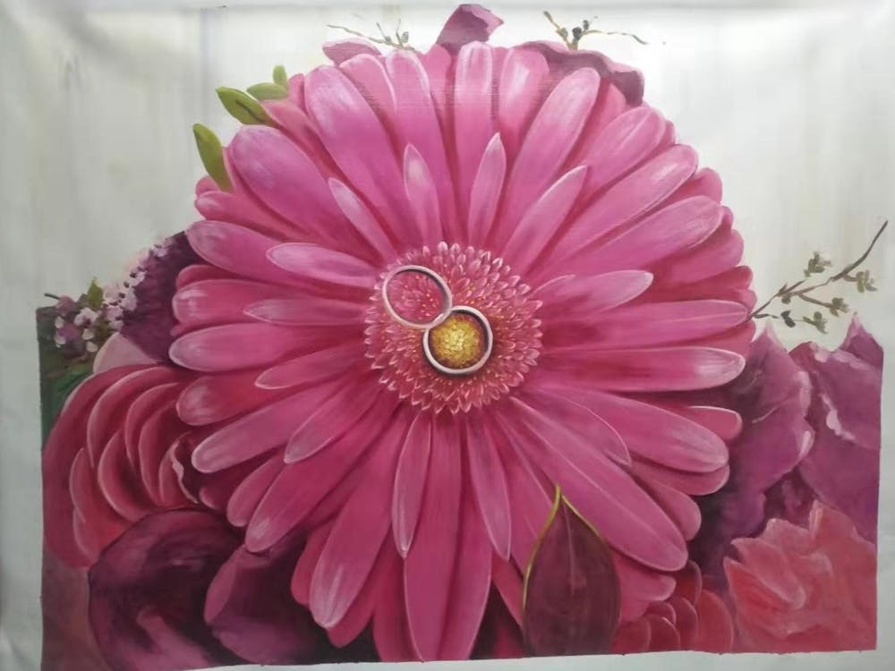 Artist-Rendered Painting