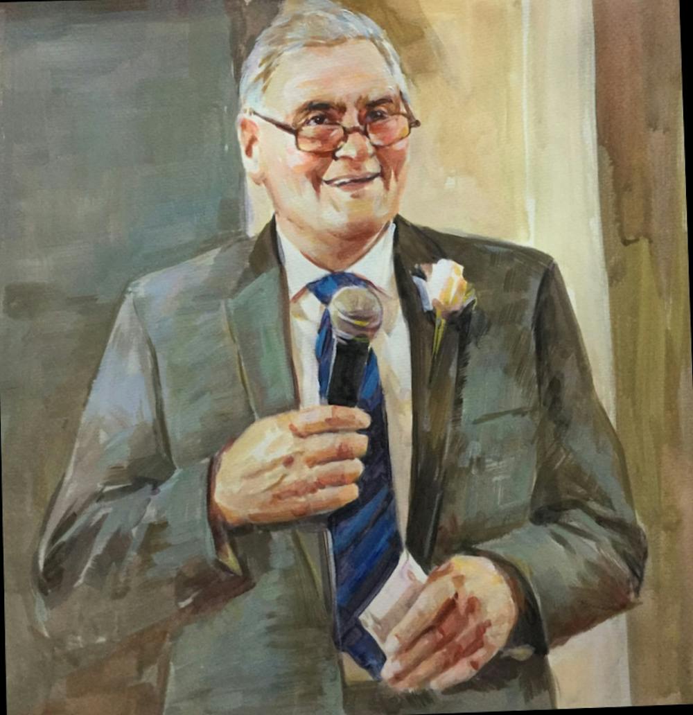 Artist-Rendered Painting