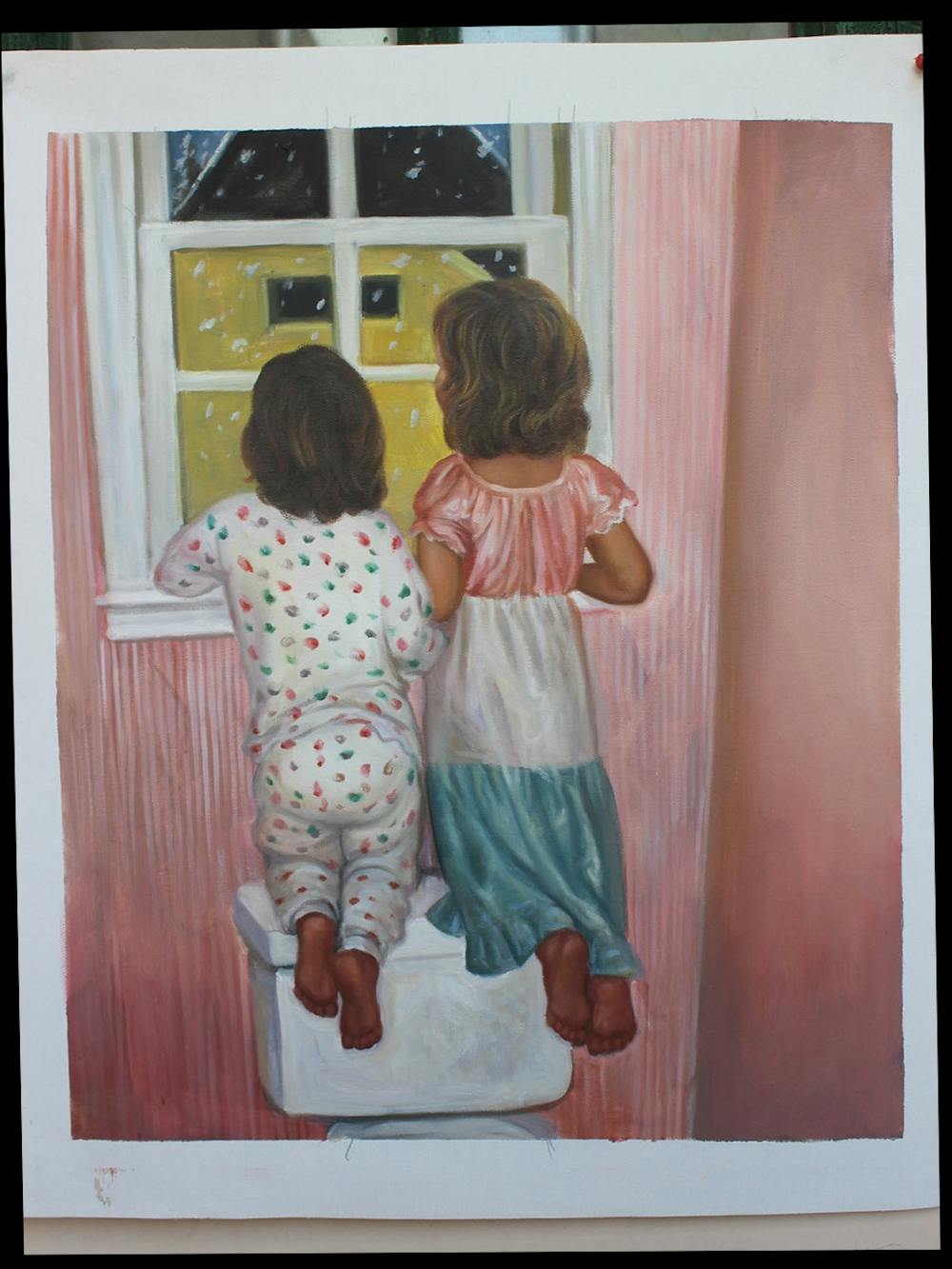 Artist-Rendered Painting