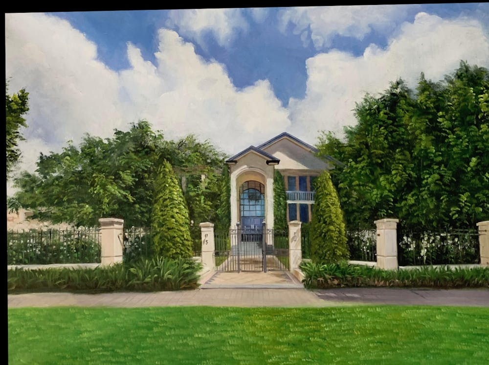 Artist-Rendered Painting