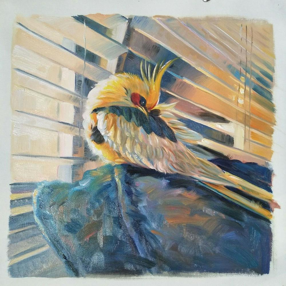 Artist-Rendered Painting