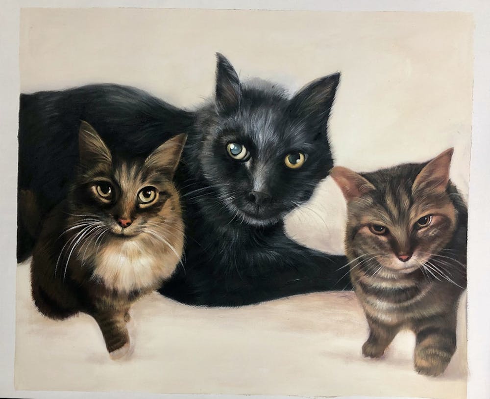 Artist-Rendered Painting