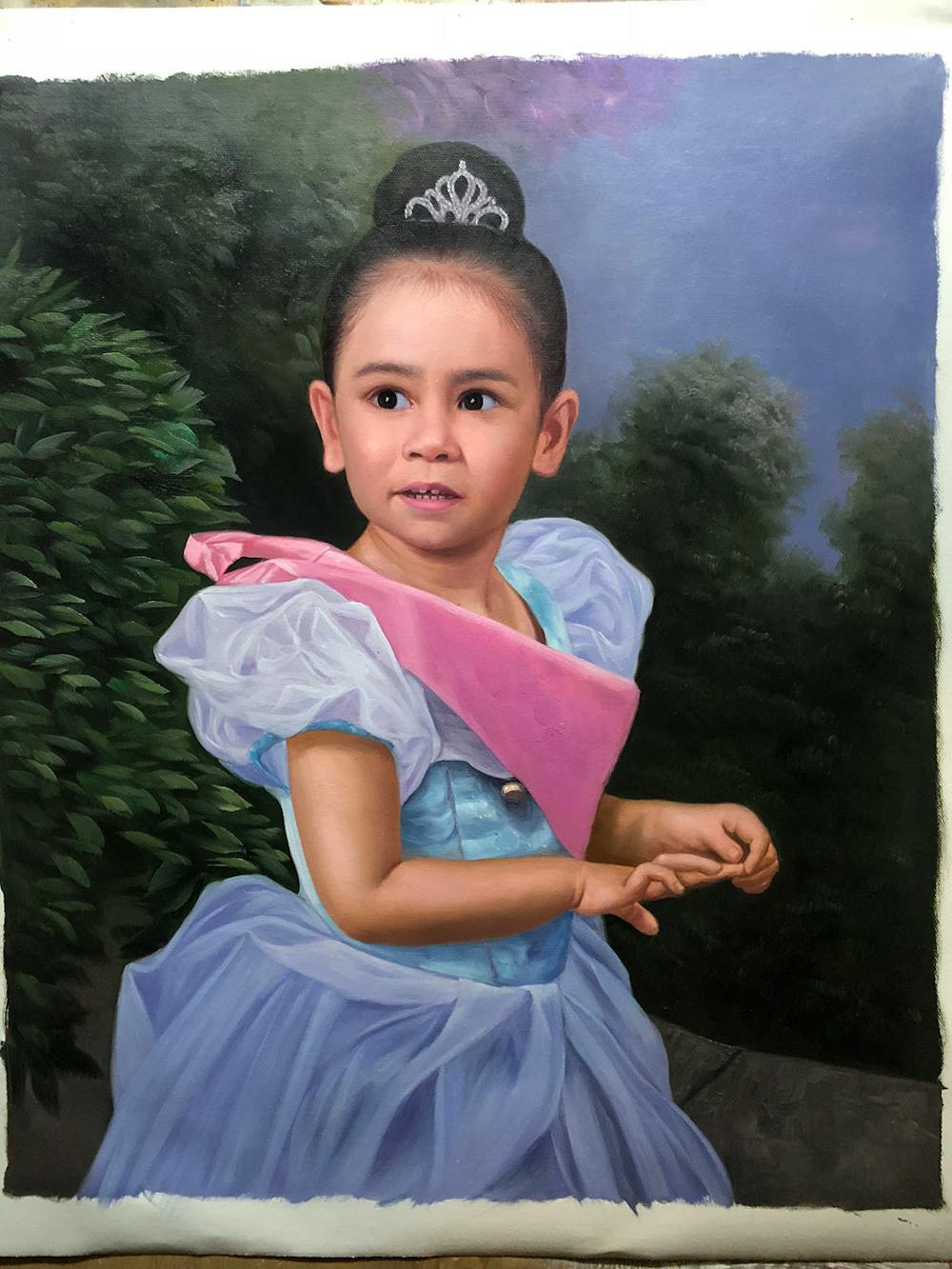 Artist-Rendered Painting