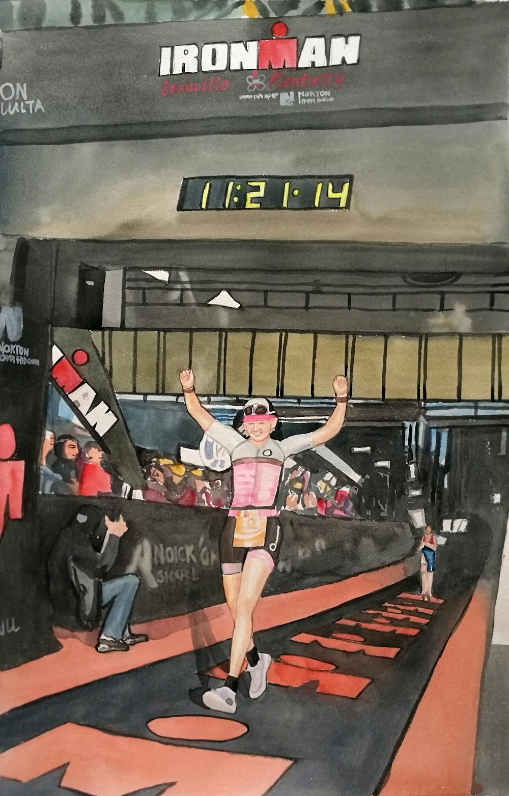 Artist-Rendered Painting